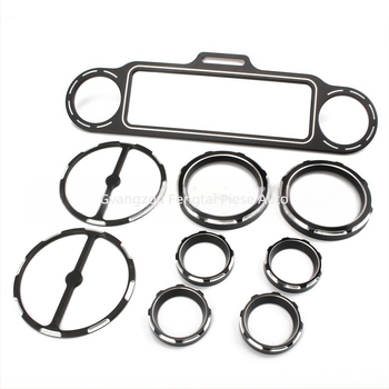 Capac CNC pentru panoul de instrumente al motocicletei, compatibil Harley – set de 9 piese