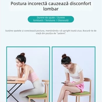 Pernă din spumă cu memorie pentru sarcină și alăptare — suport ergonomic pentru postură, stil modern simplu