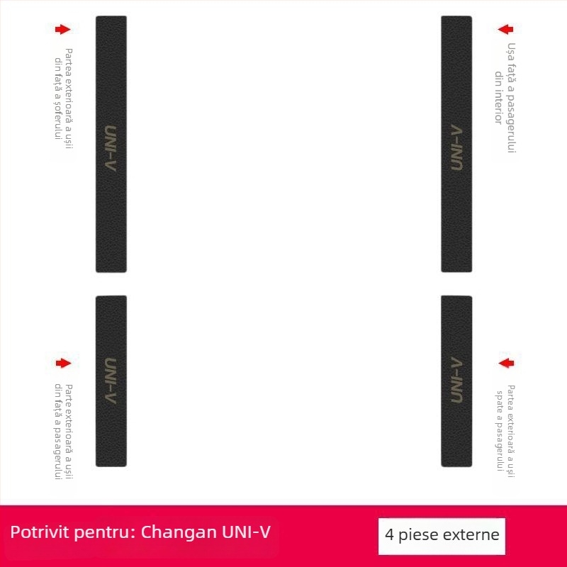 Prag de ușă auto – protecție anti-derapare și anti-coliziune, Mingyu, Cod articol pl661760619816, Material: Other