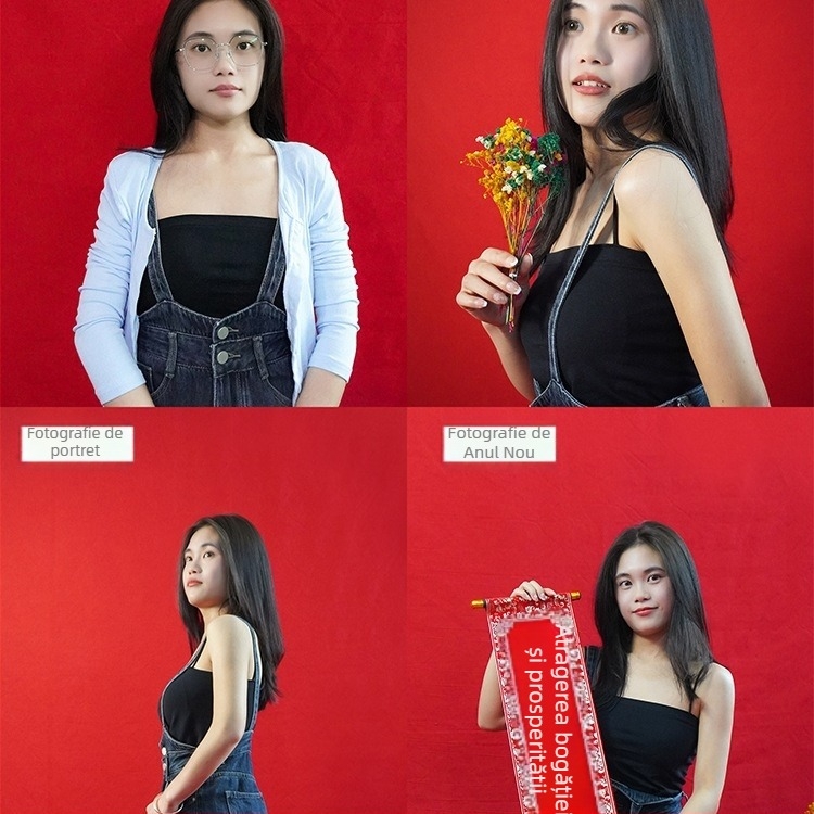 Fundal de fotografie pentru portrete, absorbant la lumină, gros