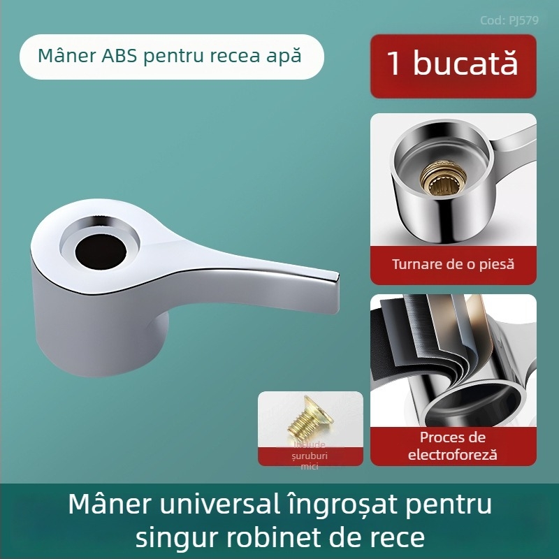 Accesorii de reparare pentru mânerul robinetului - material ABS, Boonen, stil modern minimalist