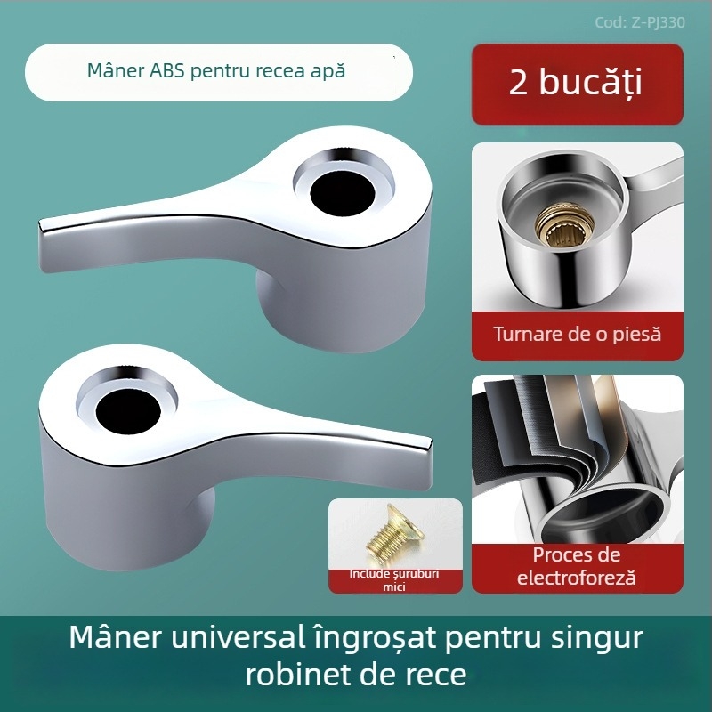 Accesorii de reparare pentru mânerul robinetului - material ABS, Boonen, stil modern minimalist