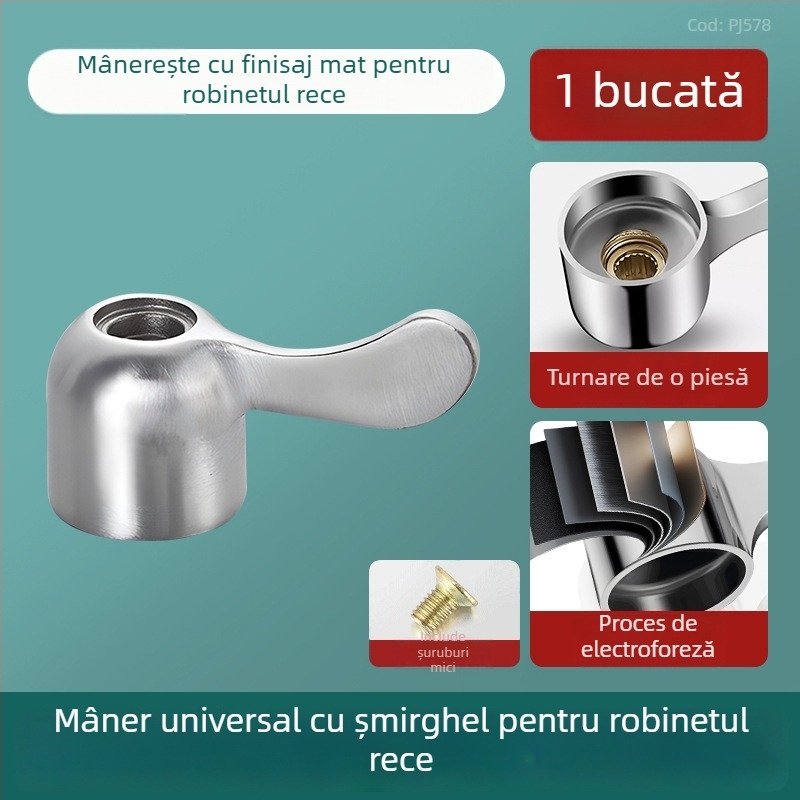 Accesorii de reparare pentru mânerul robinetului - material ABS, Boonen, stil modern minimalist