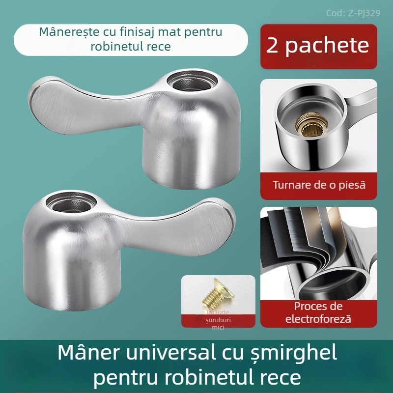 Accesorii de reparare pentru mânerul robinetului - material ABS, Boonen, stil modern minimalist