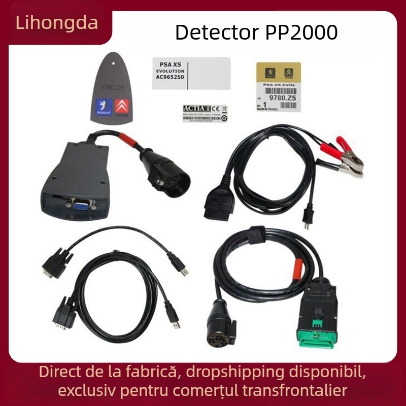 Instrument de diagnoză auto PP2000 Full-Chip Lexia3 Diagbox pentru Peugeot Citroën