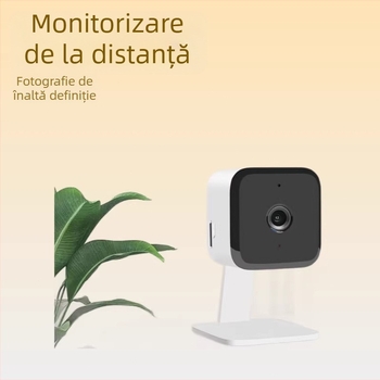 Cameră inteligentă de interior, cu vorbire bidirecțională, 1080p, lentilă de 4 mm, vedere pe timp de noapte