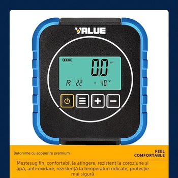 Flyover VMG-1-S-L Manometru digital pentru refrigerant în sistemul de climatizare auto
