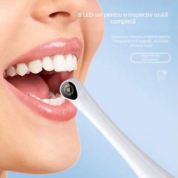 Cameră endoscopică bucală HD pentru observații dentare, impermeabilă și anti-ceață, model 666, marcă Other