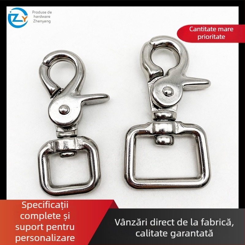 Scissor hook – Model ZY-JDG-0101; Brand Zhenyang; pentru haine și curele din webbing; procesare personalizabilă: Da