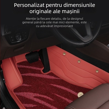 Covorașe auto din piele de iaht pentru mașini dedicate — mai groase, cu încuietori duble, rezistente la murdărie