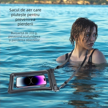 Carcasă impermeabilă pentru telefon din TPU, model Airbag, țesătură impermeabilă, imprimare logo disponibilă, Sanhu Outdoor