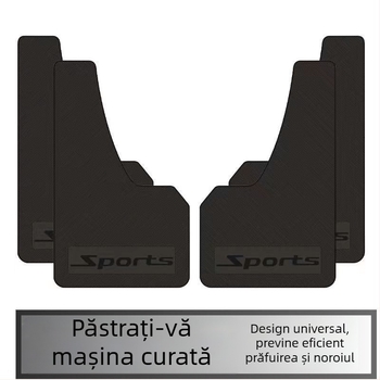 Protecție noroi din cauciuc pentru mașini, SUV-uri și pickupuri – protejează împotriva noroiului și apei