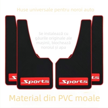 Protecție noroi din cauciuc pentru mașini, SUV-uri și pickupuri – protejează împotriva noroiului și apei