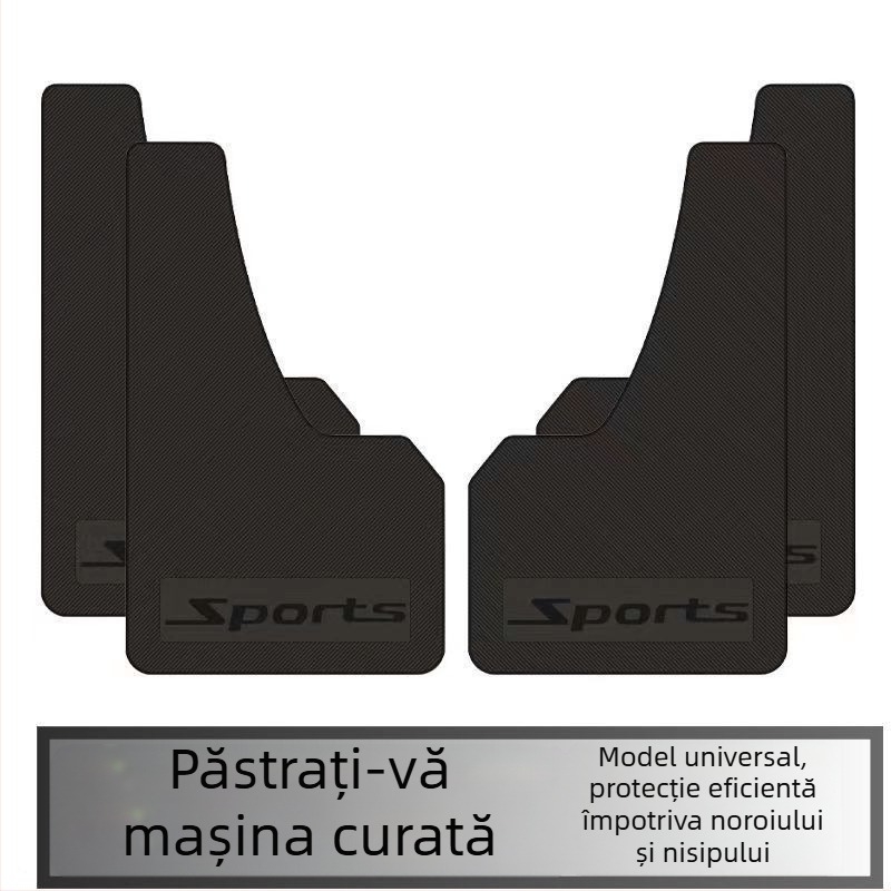 Protecție noroi din cauciuc pentru mașini, SUV-uri și pickupuri – protejează împotriva noroiului și apei
