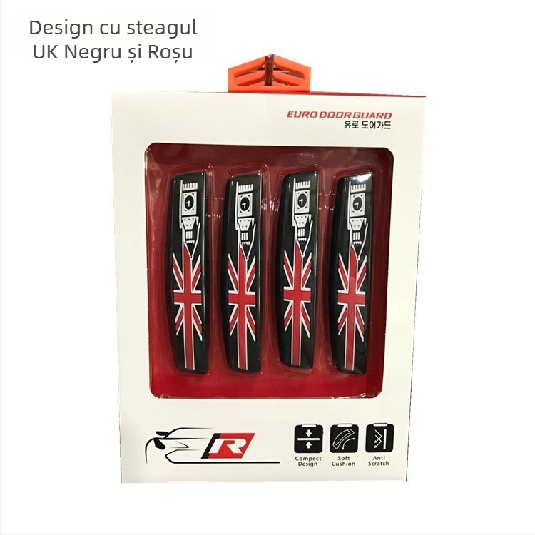 Bandă anti-coliziune pentru uși auto, PVC moale, model 184, utilizare generală