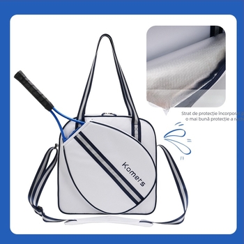 Geantă tenis și badminton — Poliester, Capacitate mare, Portabilă — Model K372#