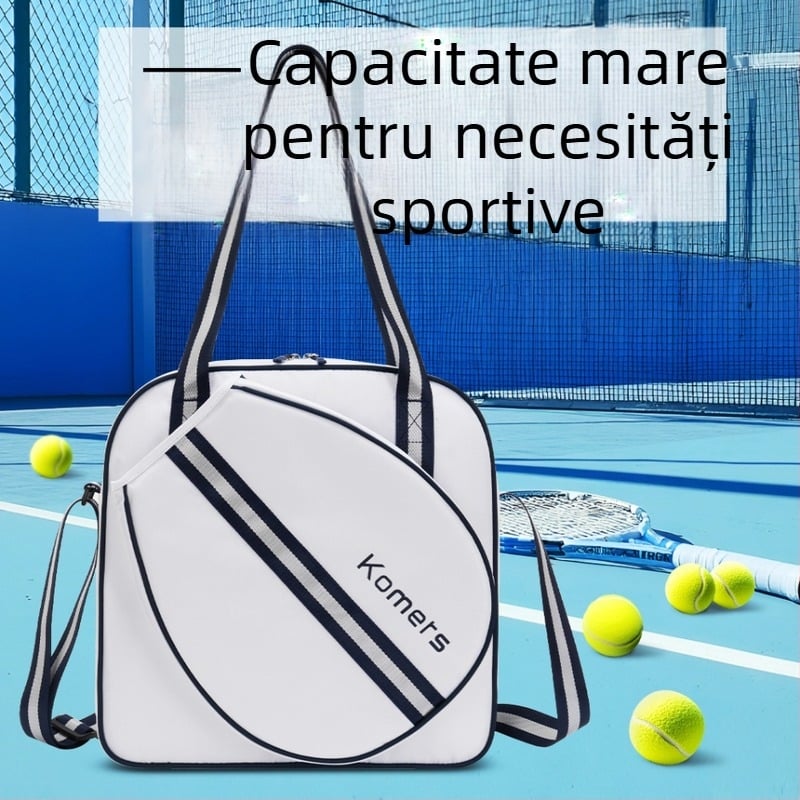 Geantă tenis și badminton — Poliester, Capacitate mare, Portabilă — Model K372#