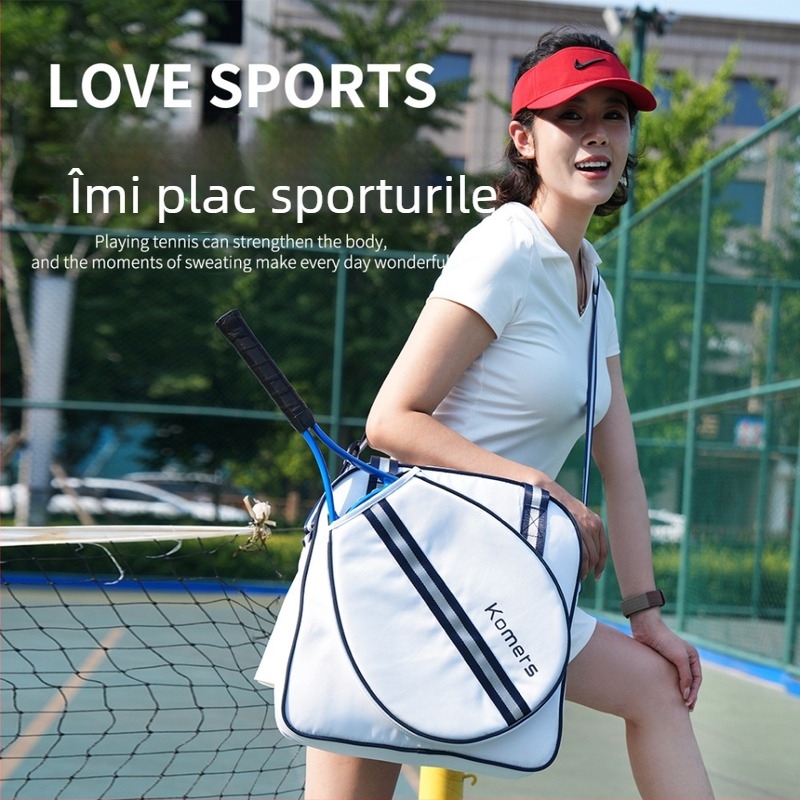 Geantă tenis și badminton — Poliester, Capacitate mare, Portabilă — Model K372#