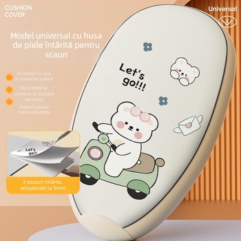 Acoperire de scaun pentru vehicul electric – material PU, umplutură din bumbac, potrivit pentru toate sezoanele, Brand: Better, Cod produs: Bbt20251