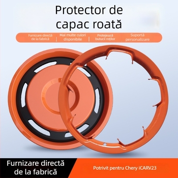 Capac central pentru roată pentru Chery iCAR V23, compatibil cu 19″ și 21″, material ABS+PC, Produs Nr. 25V23-19/21″