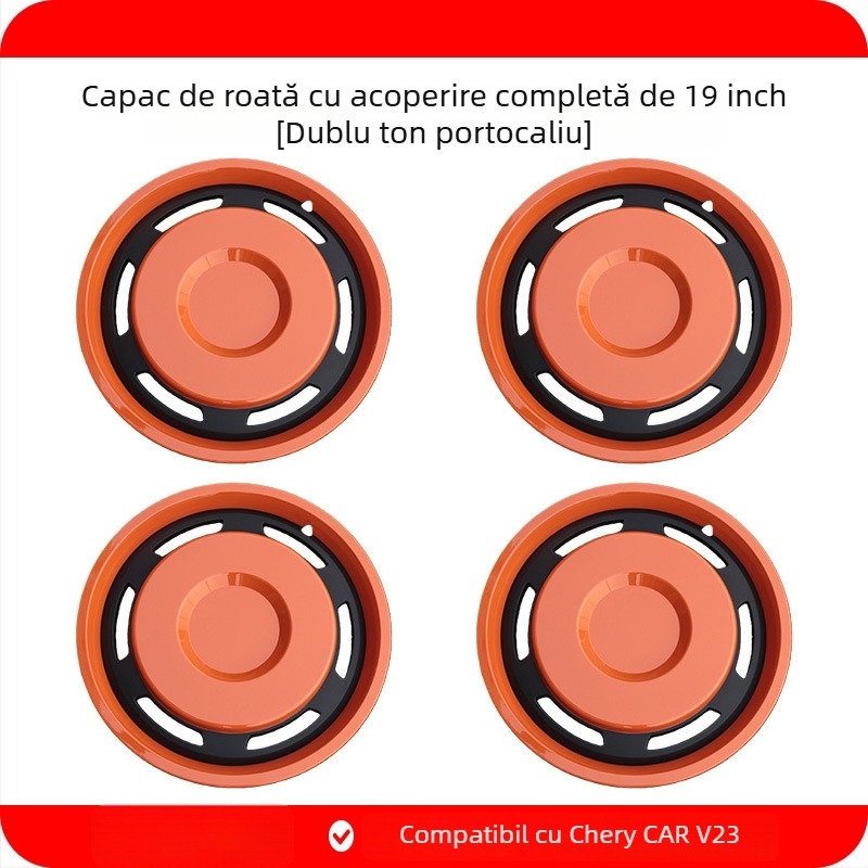 Capac central pentru roată pentru Chery iCAR V23, compatibil cu 19″ și 21″, material ABS+PC, Produs Nr. 25V23-19/21″