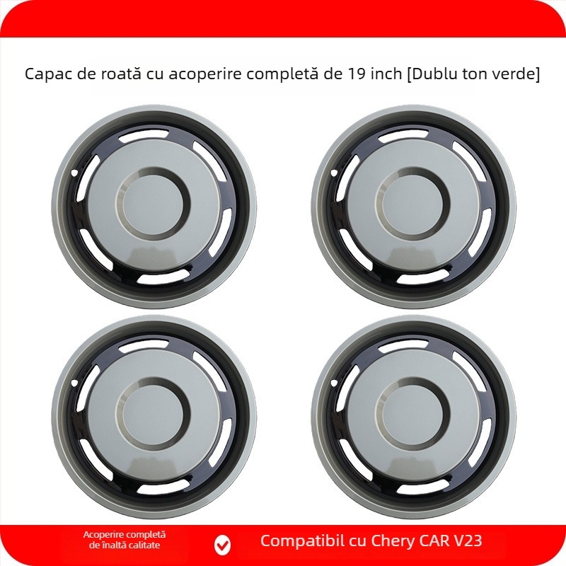 Capac central pentru roată pentru Chery iCAR V23, compatibil cu 19″ și 21″, material ABS+PC, Produs Nr. 25V23-19/21″