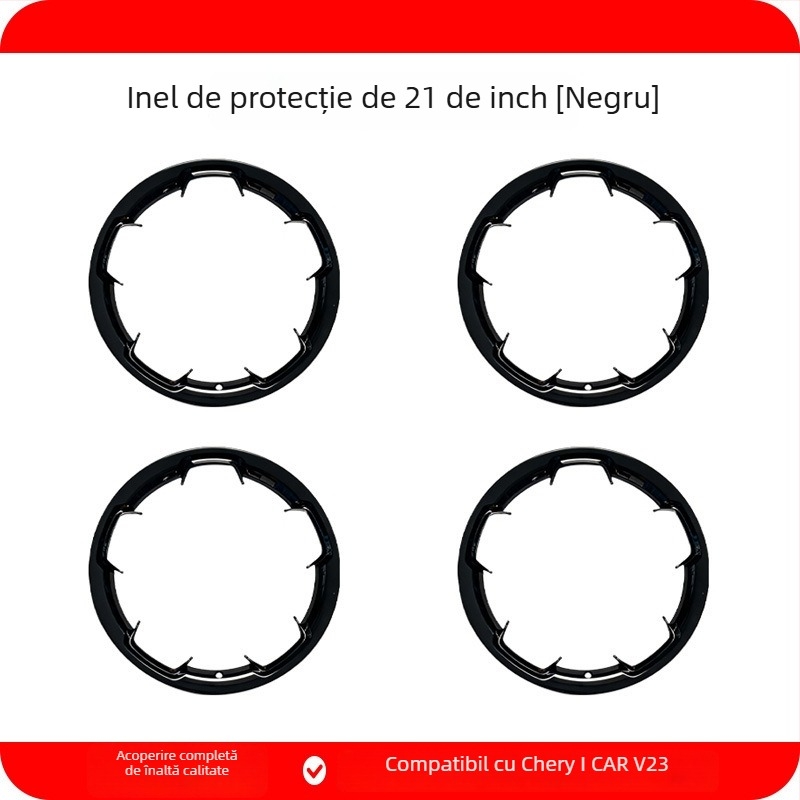 Capac central pentru roată pentru Chery iCAR V23, compatibil cu 19″ și 21″, material ABS+PC, Produs Nr. 25V23-19/21″