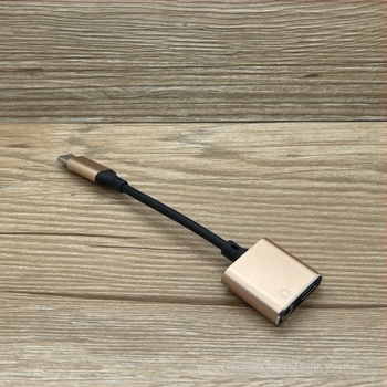 Adaptor Type-C pentru audio digital și cablu 2-în-1 pentru căști de 3,5 mm, încărcare rapidă, pentru telefoane cu Type-C