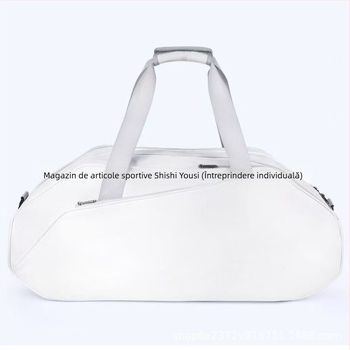 Geantă pentru rachete badminton și tenis - capacitate mare, PU material, impermeabilă, curea de umăr simplă, unisex