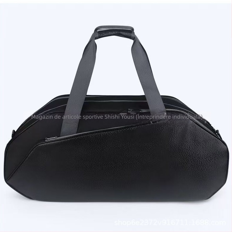 Geantă pentru rachete badminton și tenis - capacitate mare, PU material, impermeabilă, curea de umăr simplă, unisex