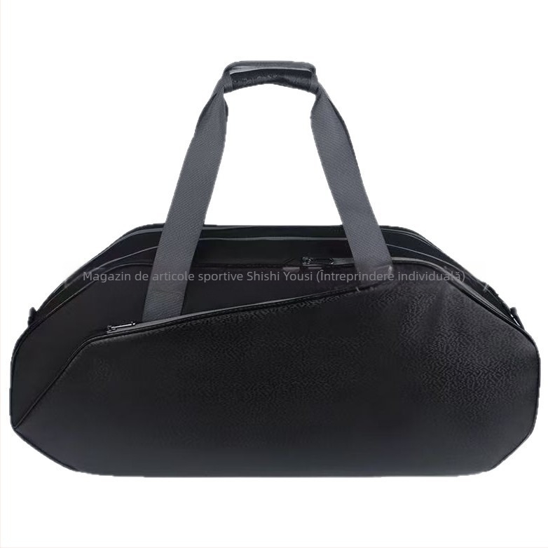 Geantă pentru rachete badminton și tenis - capacitate mare, PU material, impermeabilă, curea de umăr simplă, unisex