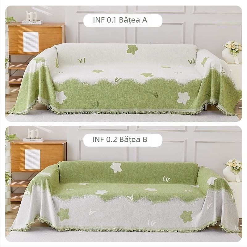  Husă pentru pernă de șezut, chenille, stil INS, imprimeu desen animat, design dintr-un singur element, pentru toate anotimpurile