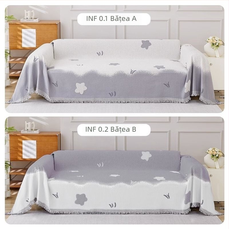  Husă pentru pernă de șezut, chenille, stil INS, imprimeu desen animat, design dintr-un singur element, pentru toate anotimpurile