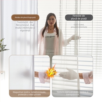 Cortină de ușă tip ecran pentru despărțire încăperi – stil modern minimalist, model monocrom, potrivită pentru living, dormitor și hol