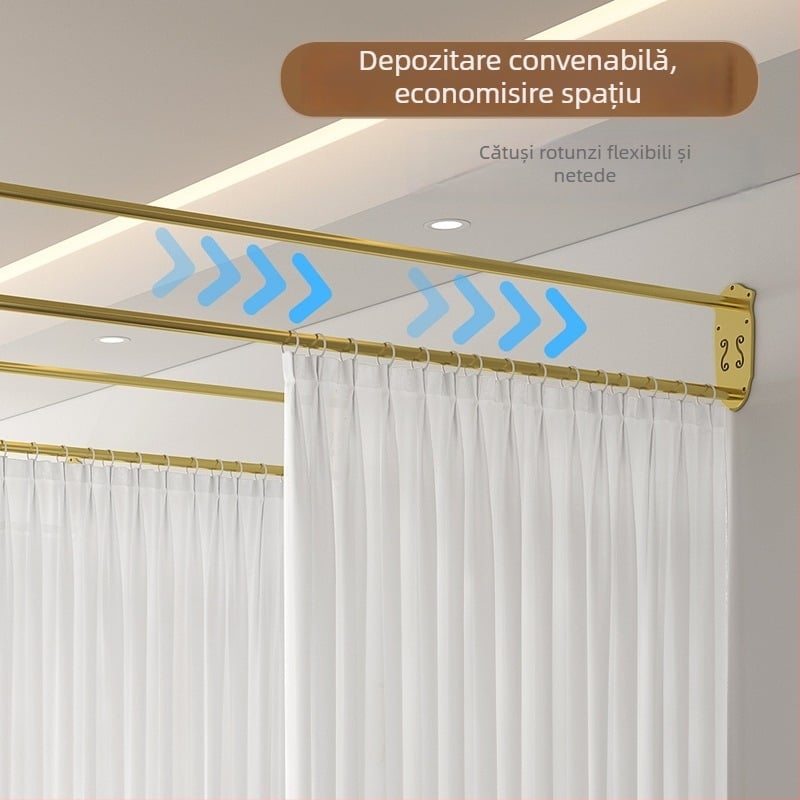 Cortină de ușă tip ecran pentru despărțire încăperi – stil modern minimalist, model monocrom, potrivită pentru living, dormitor și hol