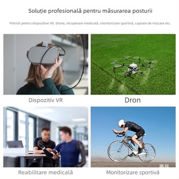 Senzor de unghi de înclinare BLE 5.0: accelerometru, giroscop, magnetometru