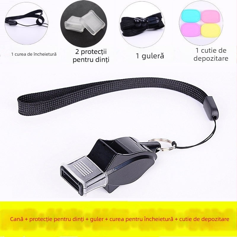 Fluier de delfin cu frecvență înaltă pentru sporturi în aer liber – material ABS, pachet de 500 buc., imprimare logo, categorie: Fluier, fără personalizare