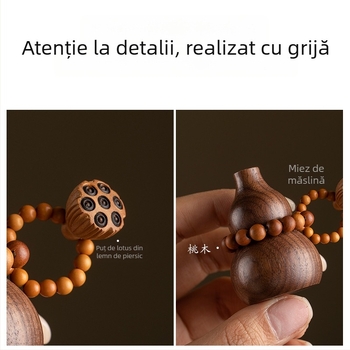 Difuzor auto pentru aromaterapie din lemn — design simplu, material lemnos, funcție aromaterapie