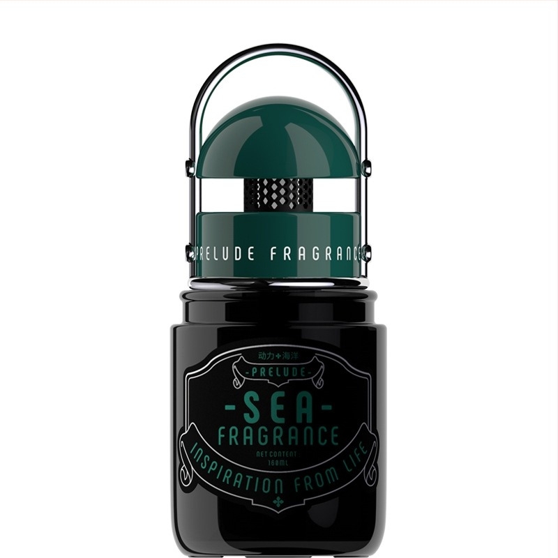 Aromă pentru mașină Gardenia în recipient din sticlă, montare pe scaun, durează peste 90 de zile