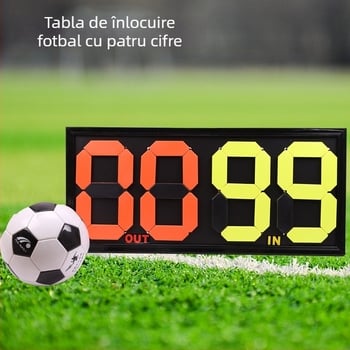 Cardă de înlocuire pentru fotbal, cu două fețe, Liming, material PP, logo personalizabil (Liming, material PP, fotbal, două fețe, logo personalizabil)