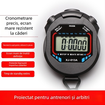 Cronometru electronic NAILI pentru alergare – carcasă ABS, nu este impermeabil, imprimare logo disponibil