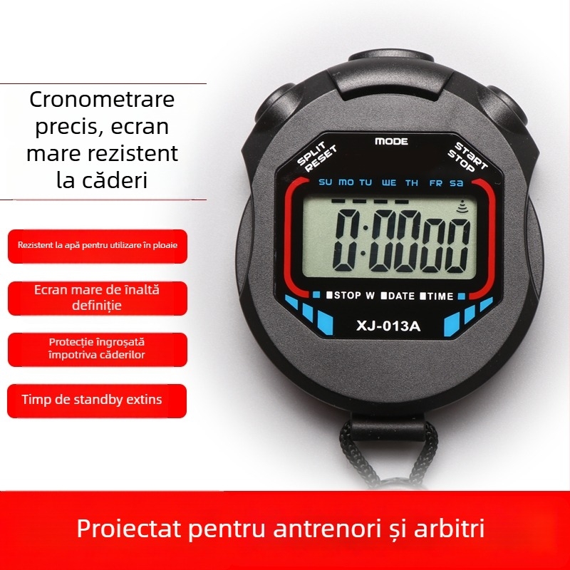 Cronometru electronic NAILI pentru alergare – carcasă ABS, nu este impermeabil, imprimare logo disponibil