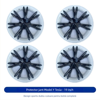 Capac de jantă pentru Tesla Model Y/3 – plastic, personalizabil, compatibil cu Model Y/3, Origine Guangzhou