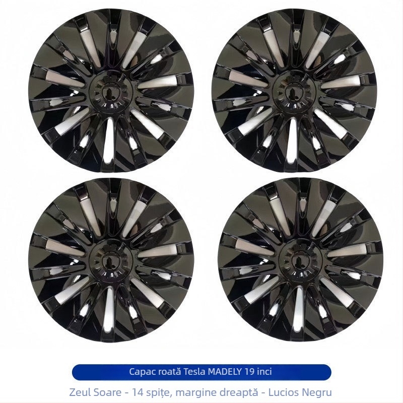 Capac de jantă pentru Tesla Model Y/3 – plastic, personalizabil, compatibil cu Model Y/3, Origine Guangzhou