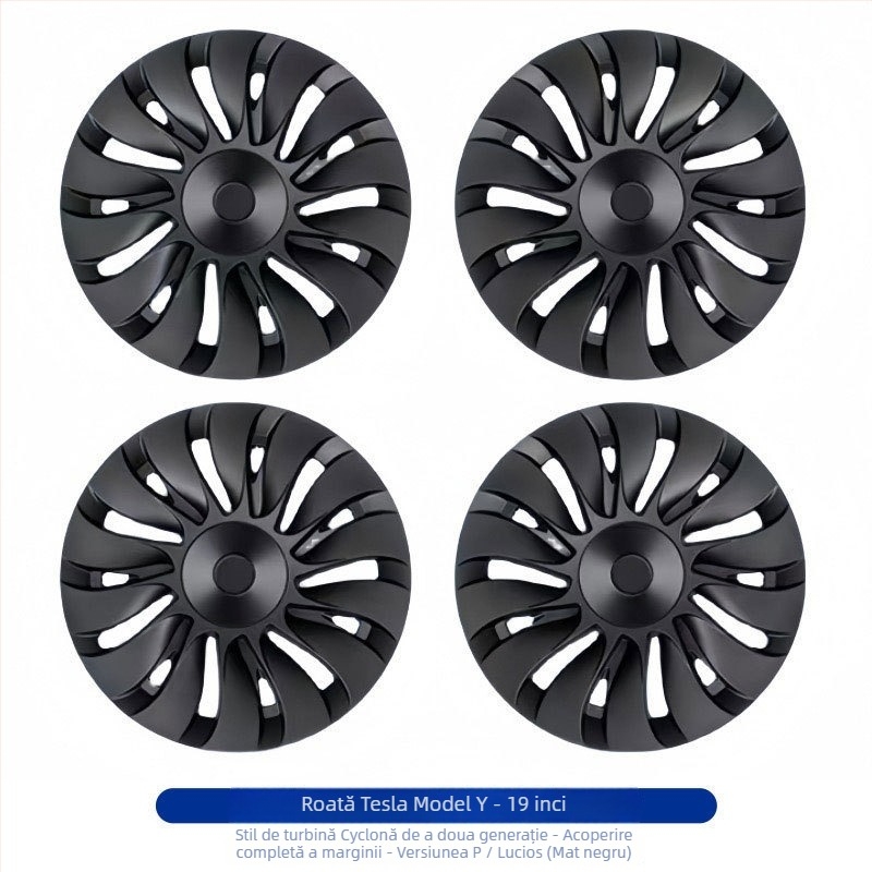Capac de jantă pentru Tesla Model Y/3 – plastic, personalizabil, compatibil cu Model Y/3, Origine Guangzhou