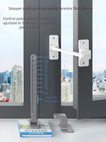 Limitator de fereastră casement cu încuietoare, model 20201202, material: Altul, personalizare: Nu, potrivit pentru alte ferestre