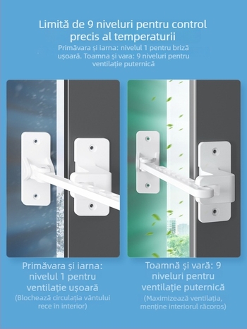 Limitator de fereastră casement cu încuietoare, model 20201202, material: Altul, personalizare: Nu, potrivit pentru alte ferestre
