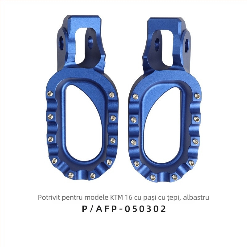 Pedale din aliaj de aluminiu pentru motociclete off-road, compatibile KTM/Husqvarna EXC/SXF 16-23