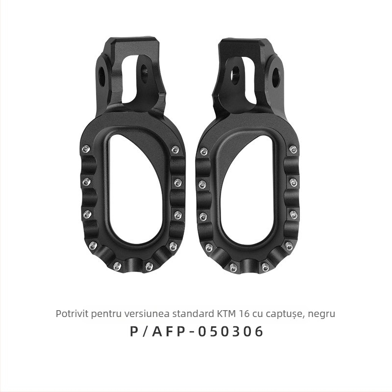 Pedale din aliaj de aluminiu pentru motociclete off-road, compatibile KTM/Husqvarna EXC/SXF 16-23