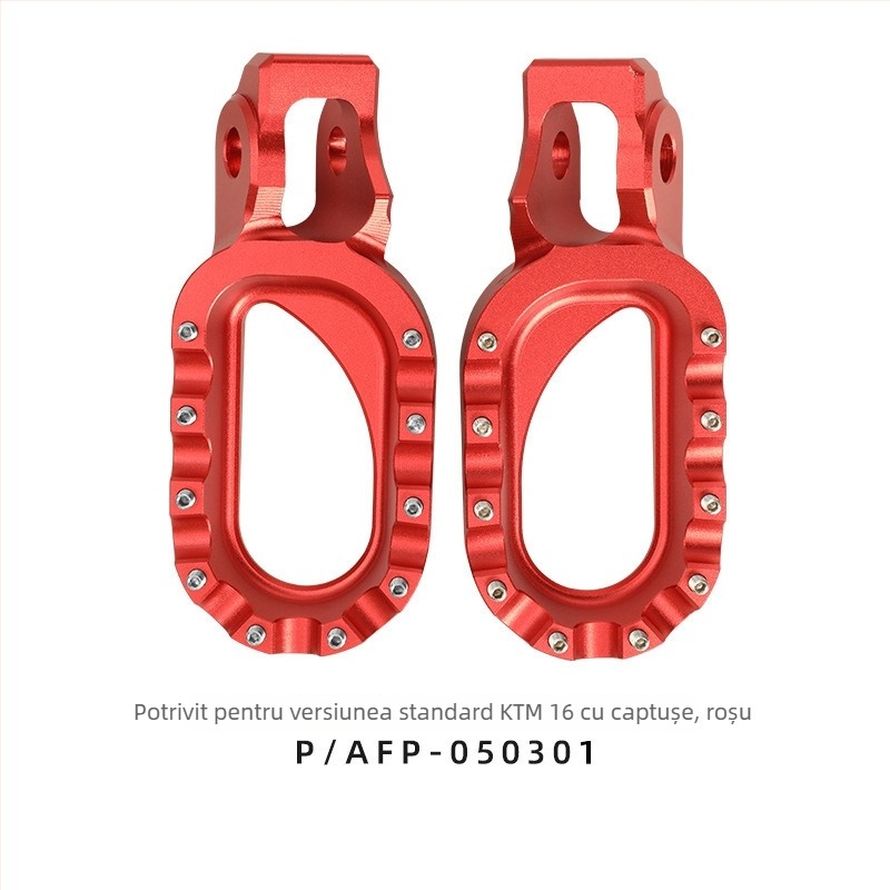 Pedale din aliaj de aluminiu pentru motociclete off-road, compatibile KTM/Husqvarna EXC/SXF 16-23